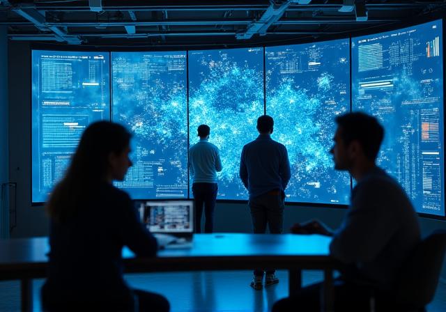 Team AetherInk Automata al lavoro su dashboard AI